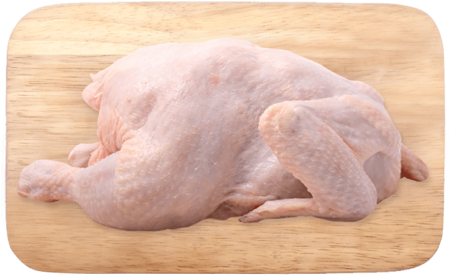 Half Chicken - Turkey Meat (640x640), Png Download
