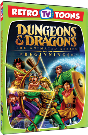 An Enchanted Roller Coaster Delivers Six Youth Into - Dungeons & Dragons: Beginnings Animated Series (307x443), Png Download