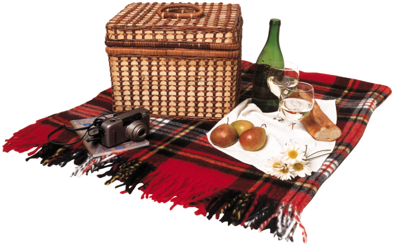 Picnic Baskets - Пикник Пнг (800x514), Png Download