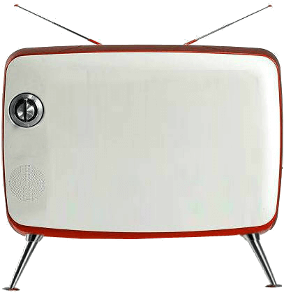 Tv-retro - Whiteboard (407x419), Png Download