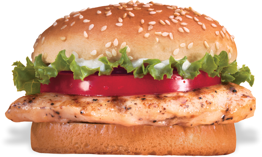Dairy Queen Food Original - Grilled Chicken Fillet Burger (940x530), Png Download