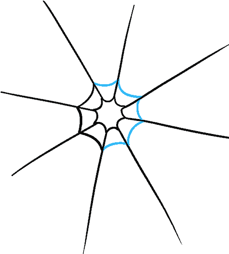 How To Draw Spider Web With Spider - Diagram (678x600), Png Download