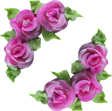Smooth And Creamy Texture, Easy To Color - Garden Roses (400x400), Png Download