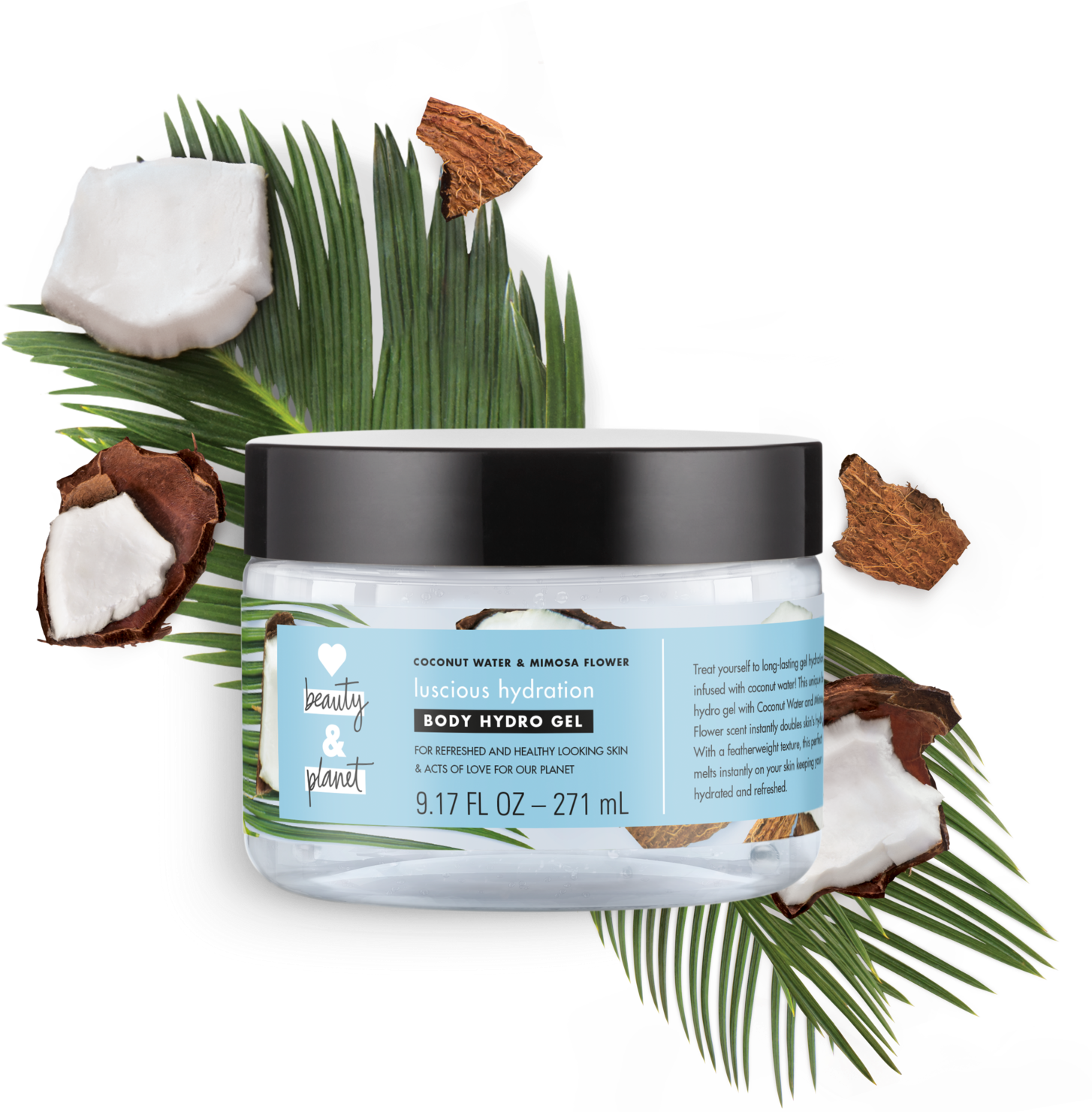 Love Beauty And Planet Coconut (1500x1500), Png Download