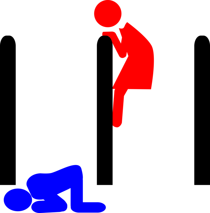 Gender Symbol Female Sign - Clipart Wc Toilettes (738x750), Png Download