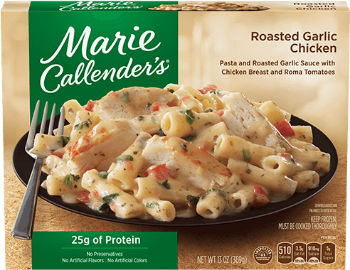 Roasted Garlic Chicken - Marie Callender's Roasted Garlic Chicken (500x500), Png Download