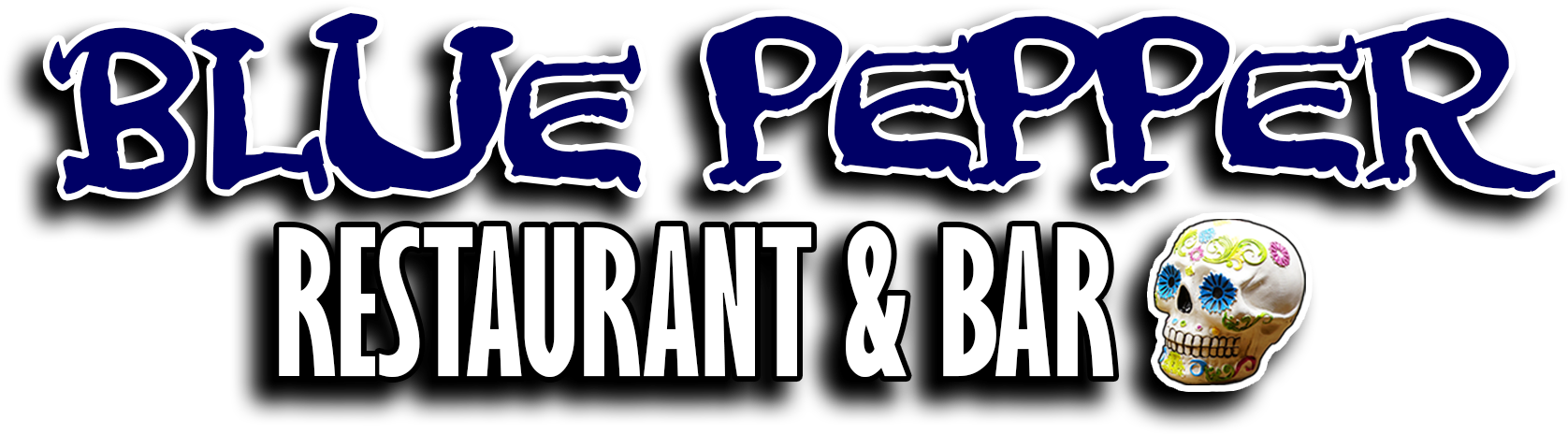 Blue Pepper Banner Main Page - Electric Blue (1856x496), Png Download