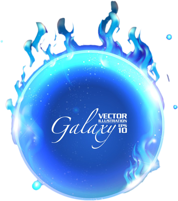 Bola De Fuego Azul Png Clipart - Blue (709x798), Png Download