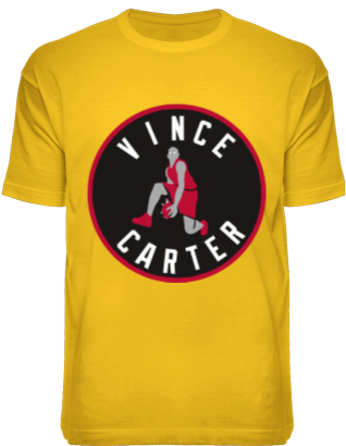 Футболка Vince Carter - Vince Carter Toronto Raptors Logo Men Longsleeve (420x420), Png Download