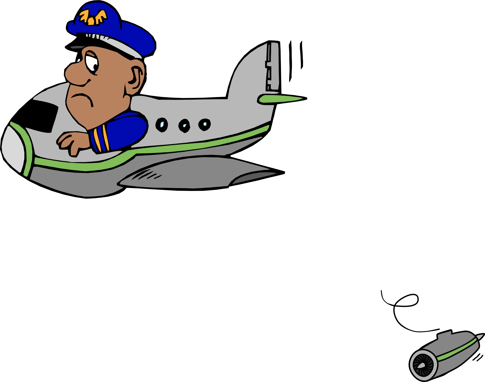Download Airplane 0506147919 Fighter Pilot Cartoon Drawing - Plane Funny  Clip Art PNG Image with No Background 