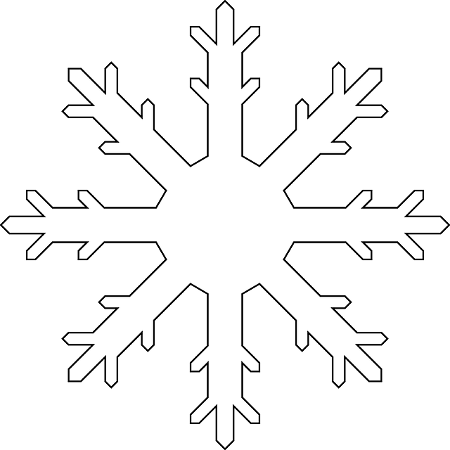 Snowflake Png Image - Ice Crystal Illustration Snowflake Icon (640x640), Png Download