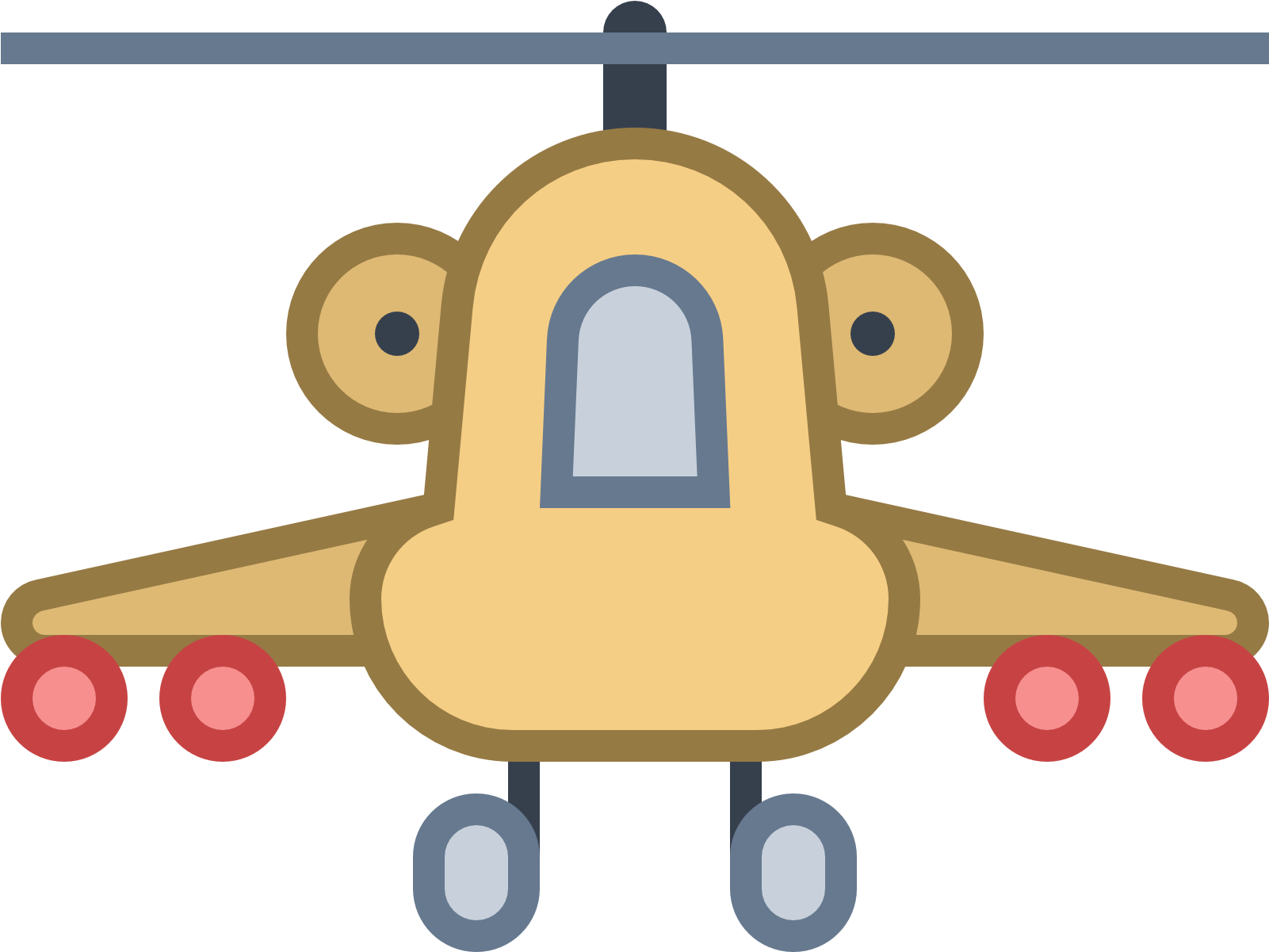 Aircraft Png Clipart - Helicopter (1600x1600), Png Download