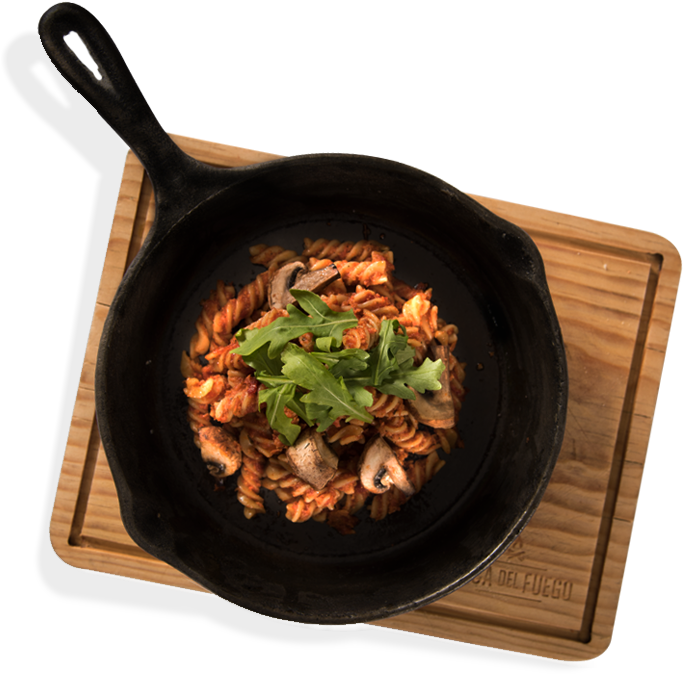 Canelones De Espinacas A La Crema - Frying Pan (788x694), Png Download