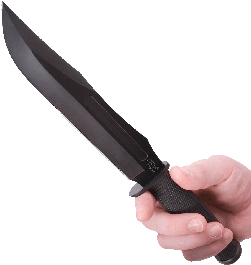 Hand Holding Knife Transparent Png - Knife With Transparent Background (1000x1000), Png Download