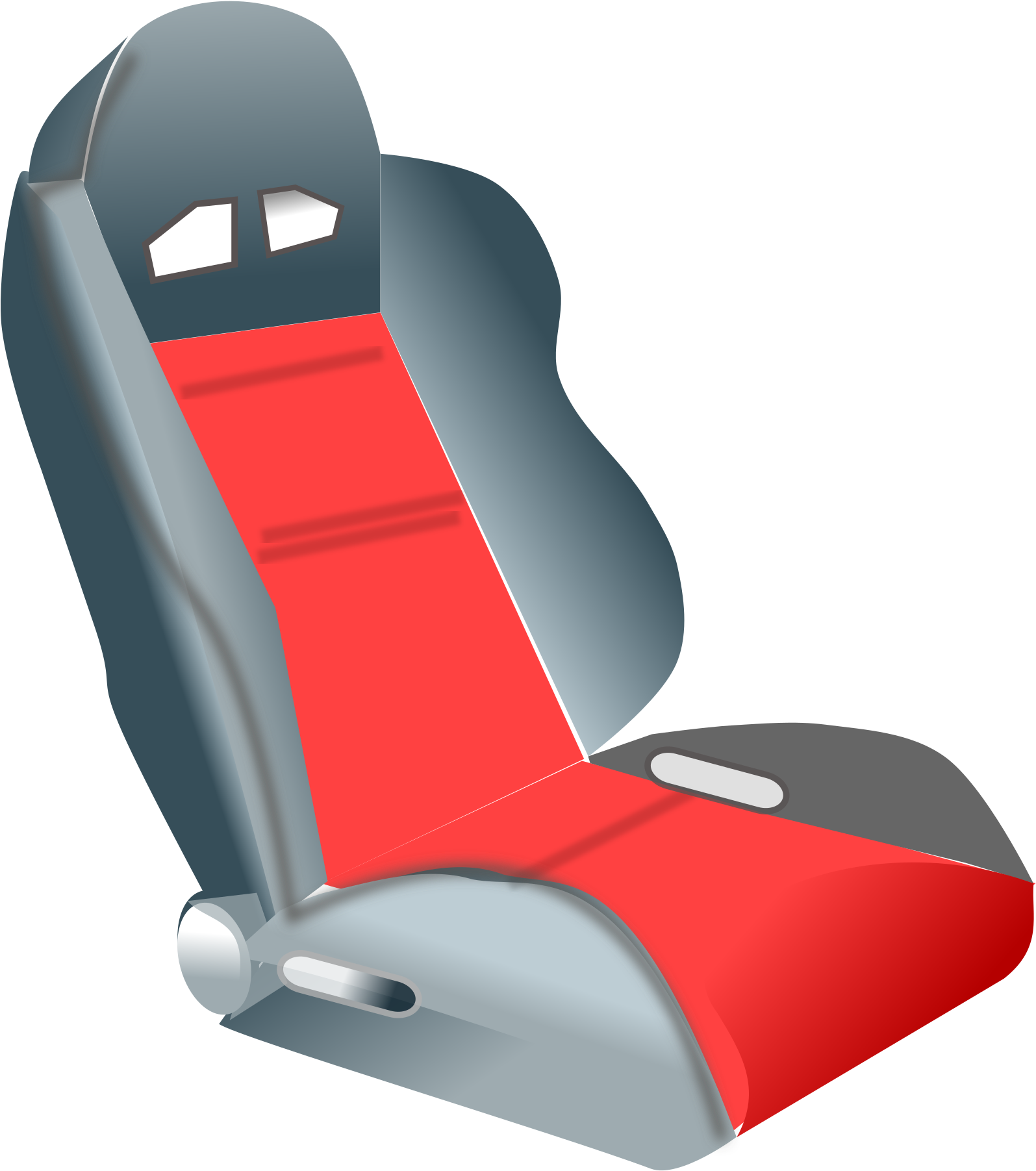Racing Seat Big Image Png - Car Seat Clipart (2400x2400), Png Download
