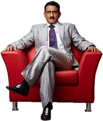 Atharva Group Of Institutes Has Always Believed In - Indian Man Sitting On Chair (500x400), Png Download