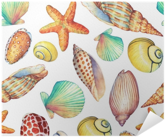 Seamless Pattern With Underwater Life Objects, Isolated - Illustration (400x400), Png Download