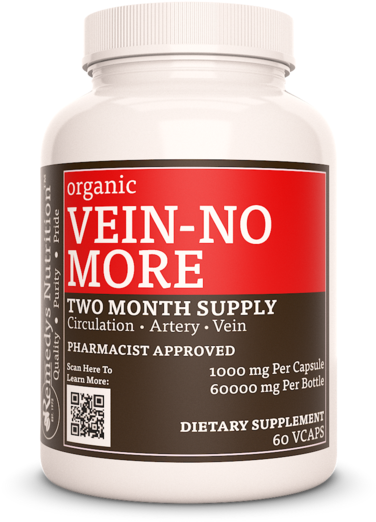 Vein No More - Mega B-100 Remedy's Nutrition Mega Strength Organic (600x600), Png Download