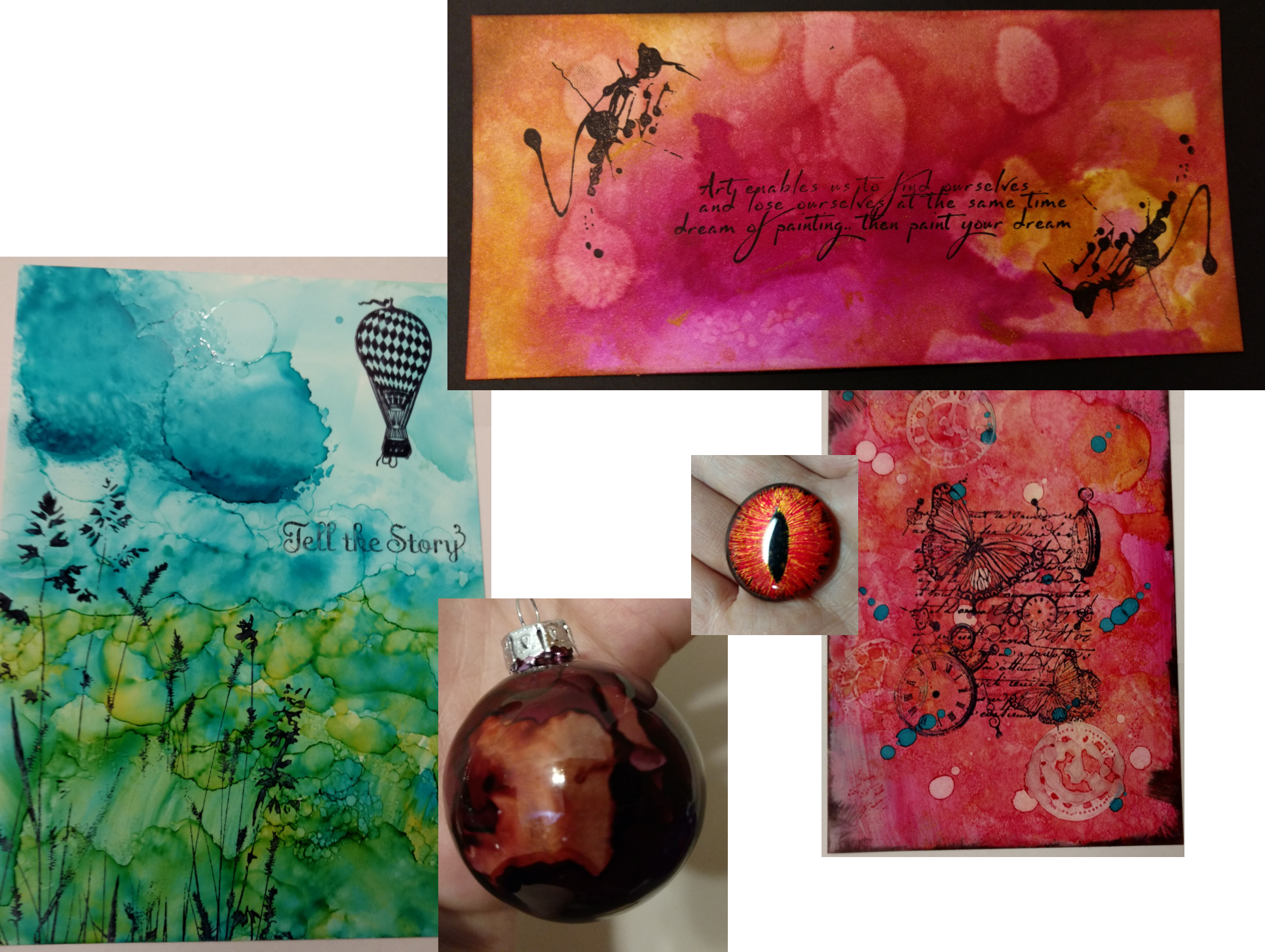 My Pieces Include Paper, Polymer Clays, Embroidery, - Modern Art (1931x1454), Png Download