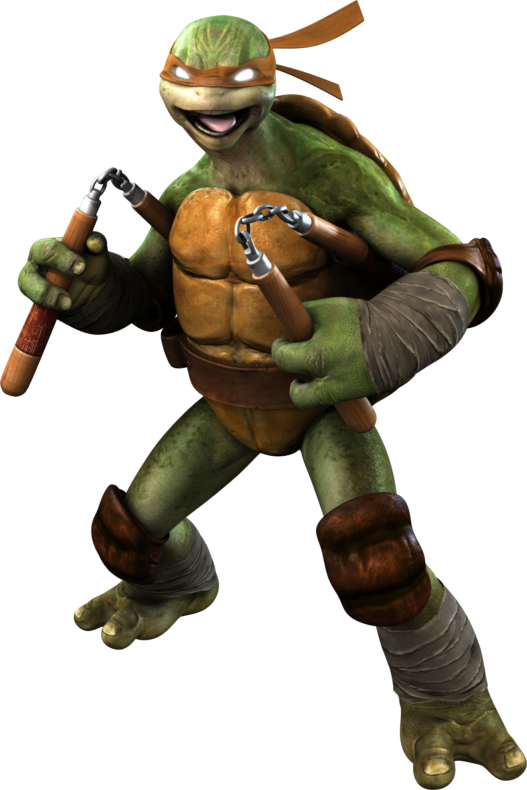 Teenage Mutant Ninja Turtles - Mikey Teenage Mutant Ninja Turtles Out (2166x3242), Png Download