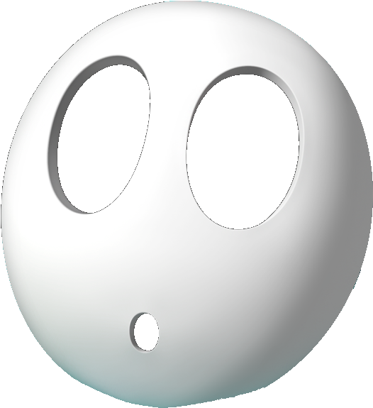 Image A Shy Guy Maskpng Fantendo Nintendo Fanon - Super Mario Shy Guy Mask (563x595), Png Download