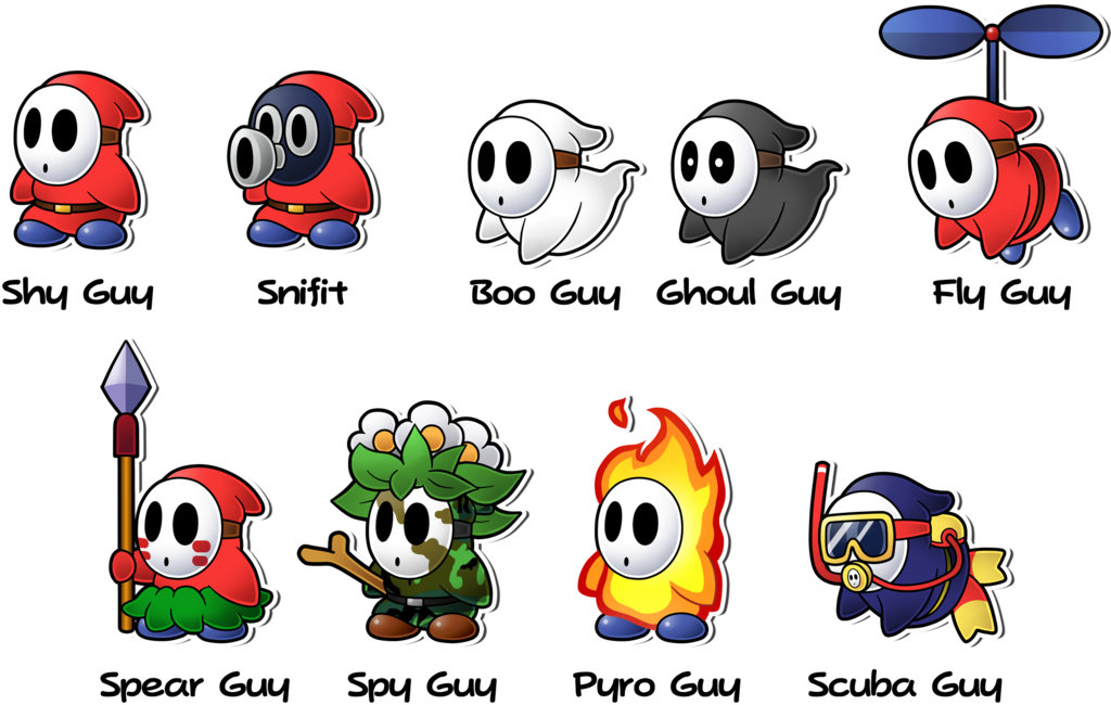 0 Replies 0 Retweets 0 Likes - Tipos De Shy Guys (1024x650), Png Download