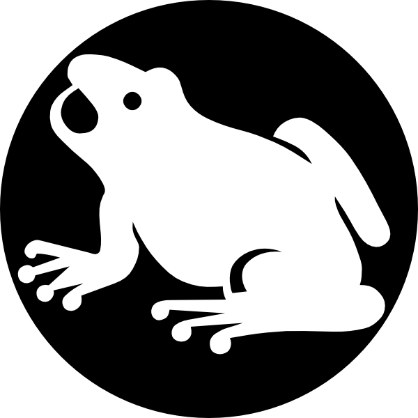 White Frog Png (600x600), Png Download