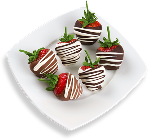 Chocolate Dipped Strawberries - Candy (600x450), Png Download