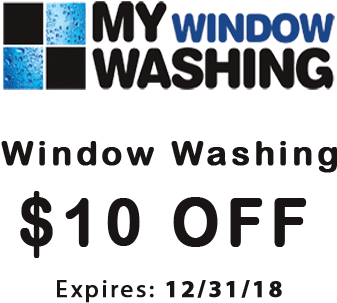 Window Washing Coupon Gutter Cleaning Coupon - Window Cleaner (400x353), Png Download