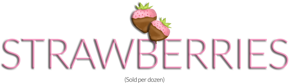 Strawberries - Strawberry (1000x302), Png Download