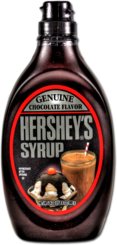 Hershey's Chocolate Syrup - 680g (800x800), Png Download