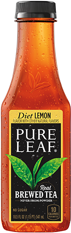 Diet Lemon Flavor - Pure Leaf Lemon Iced Tea (480x480), Png Download