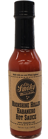 Moonshine Holler Habanero Hot Sauce - Ole Smoky Distillery (600x600), Png Download