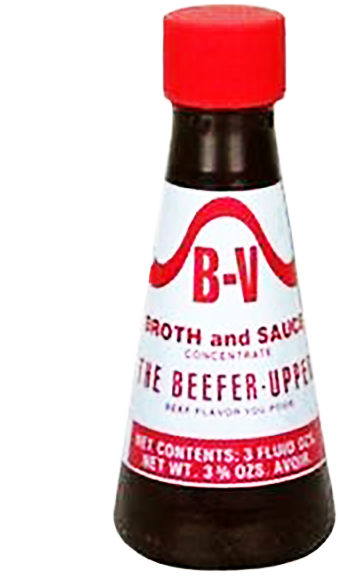 Bv Beef Broth & Sauce Concentrate 3 - B-v Broth And Sauce Concentrate, 3 Fl.oz. Each (pack (600x600), Png Download
