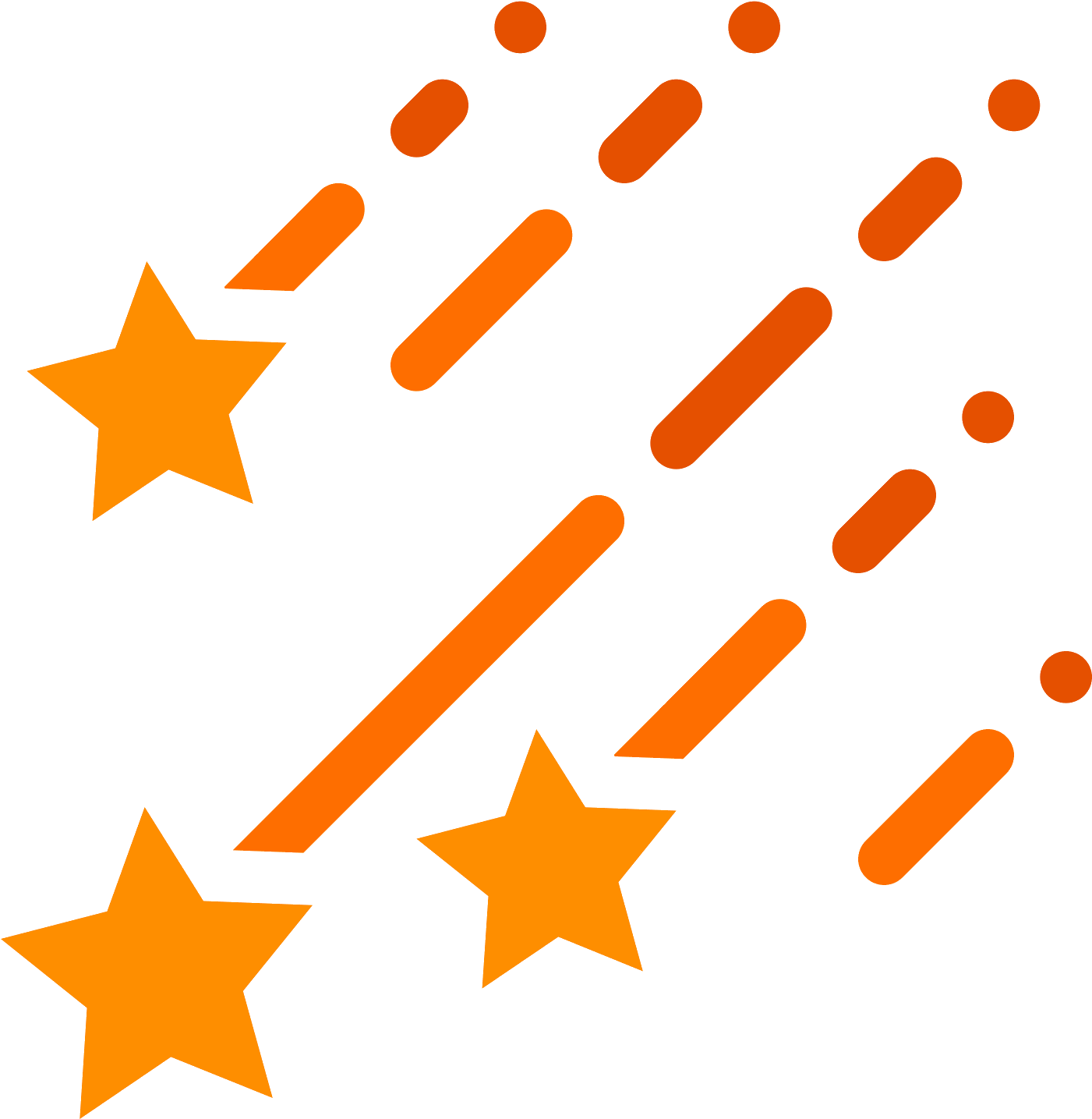 Estrelas Cadentes Icon - Icon (1600x1600), Png Download