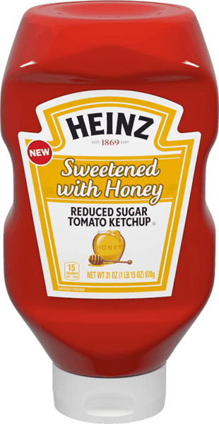 Simply Heinz Tomato Ketchup - 20 Oz Bottle (310x600), Png Download