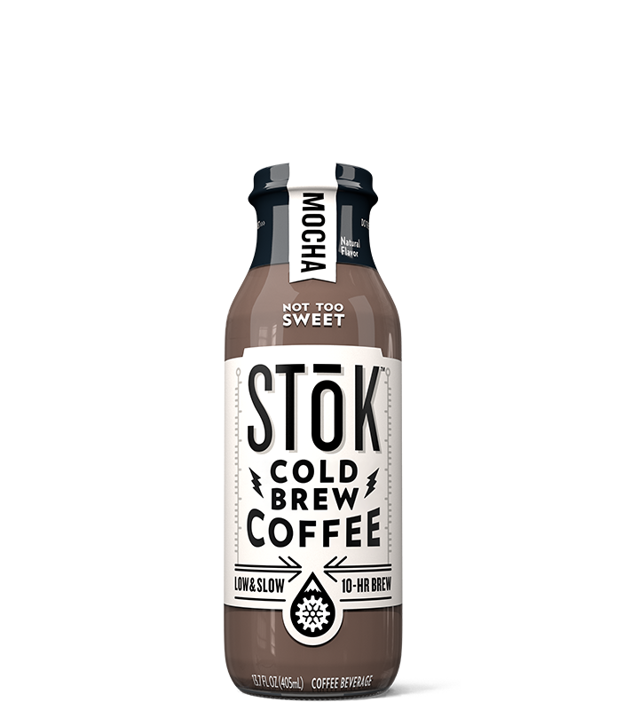 Stōk Mocha Creamed Cold Brew Coffee - Stok Iced Coffee, Cold Brew, Mocha - 13.7 Fl Oz (781x791), Png Download