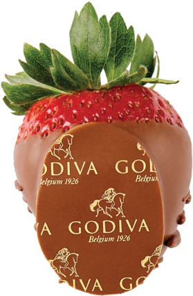 12 X Milk Chocolate Dipped Strawberry, 4 Hour Delivery* - Chocolate (600x600), Png Download