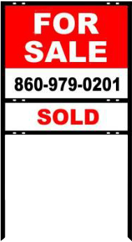 Metal Frame Lawn Signs - Art Print: Arrow123's For Sale Sign, 61x46cm. (500x500), Png Download