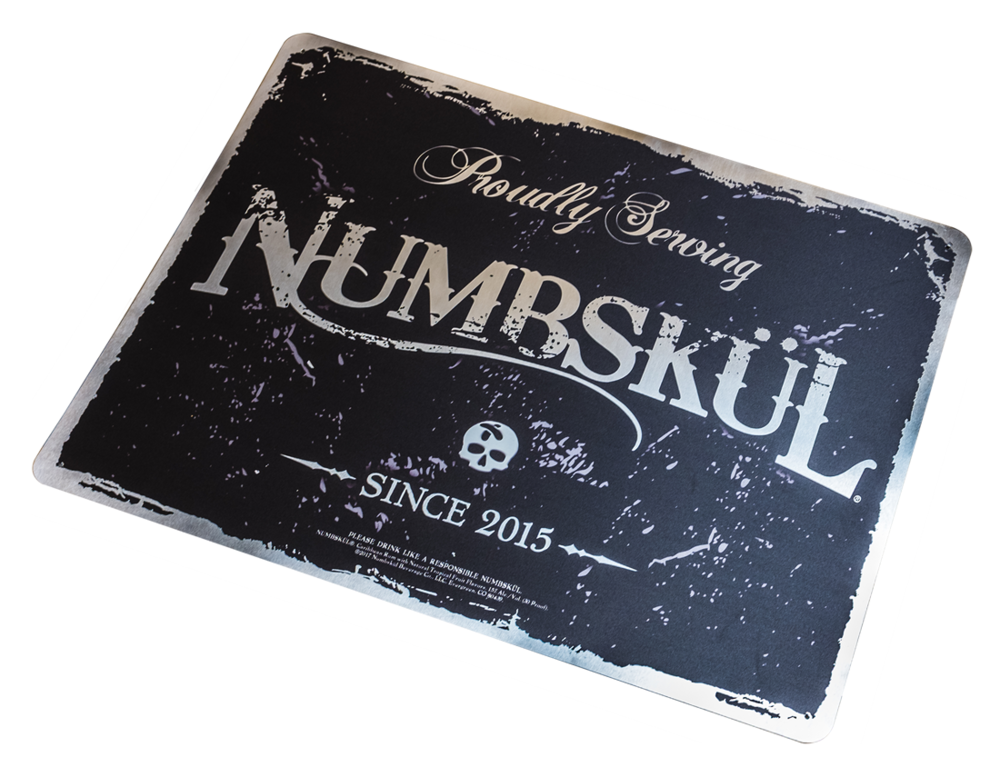 Numbskul Metal Sign (1000x767), Png Download