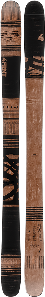 4frnt Vandal Skis 2018-2019 - 4frnt Vandal (1000x1000), Png Download