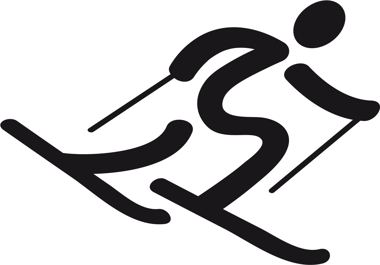 Download Skiing Png Image For Designing Projects - Alpine Skiing Olympic Symbol (1000x760), Png Download