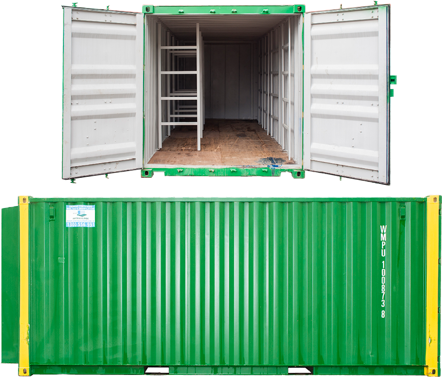 Shipping Container Hire - Shipping Container Png (886x886), Png Download