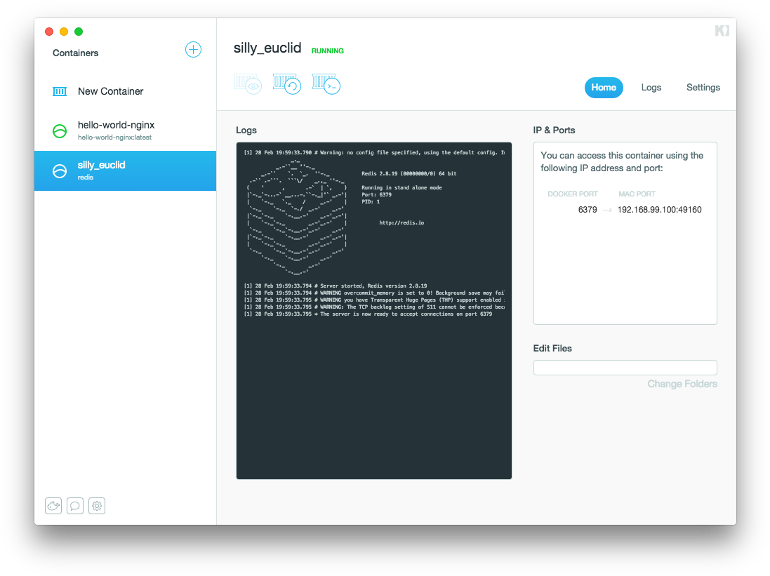 Kitematic Mac (1112x834), Png Download