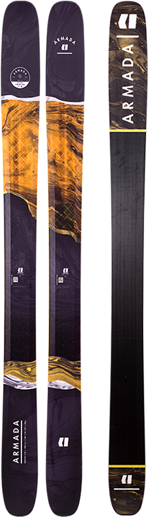 Innegra Mesh Insert Stablizes The Ski For A Smoothride - Armada Tracer 118 2019 (383x750), Png Download