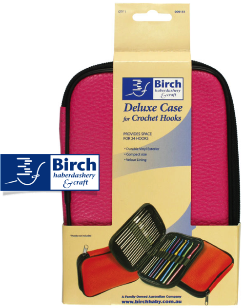 Crochet Hook Case - Birch Deluxe Crochet Hook Zipup Case (500x632), Png Download