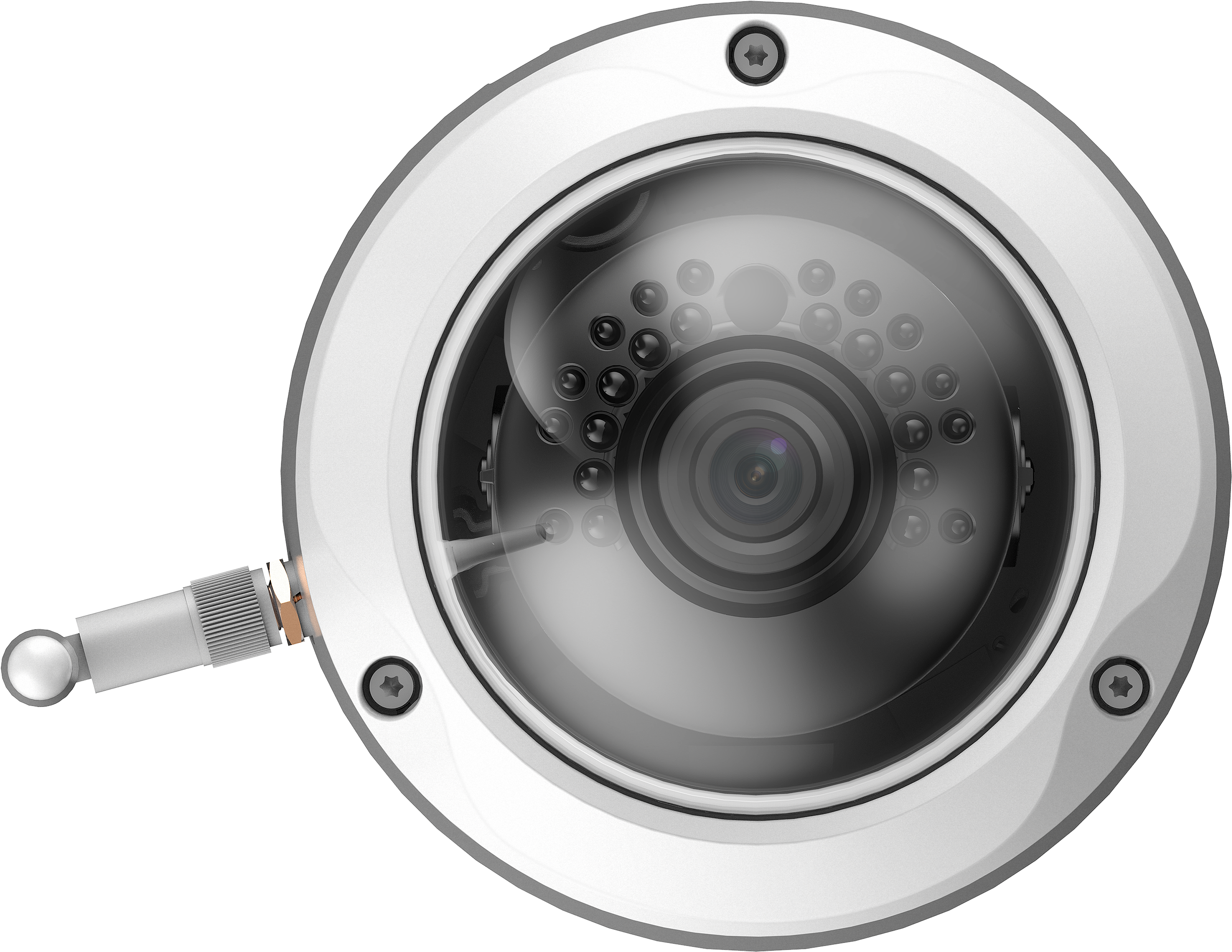 Blaupunkt Ip Security Camera Outdoor Bullet White 2304 (4961x3508), Png Download