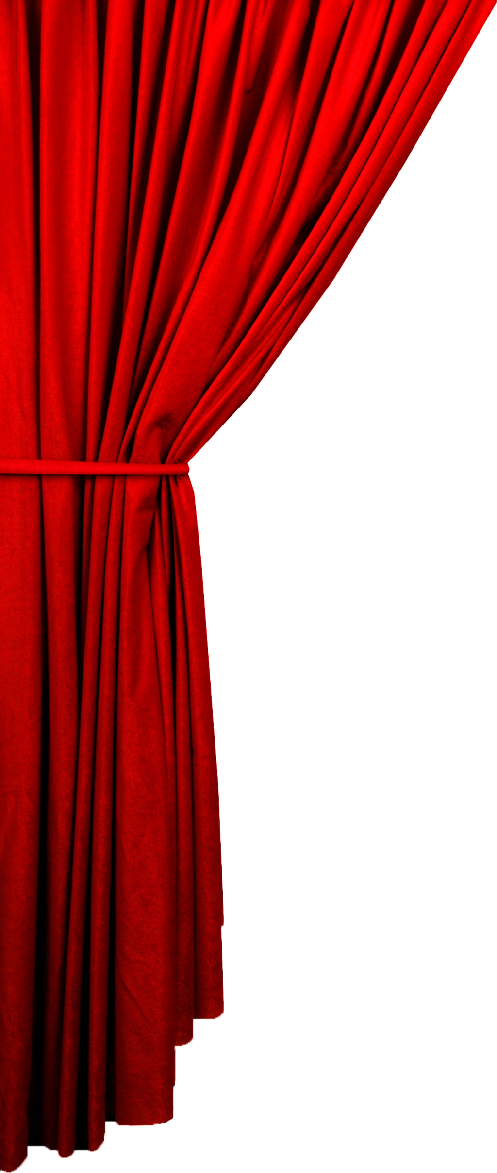 Jubilant Red Curtain Transparent Material - Vorhang Theater (1024x2415), Png Download