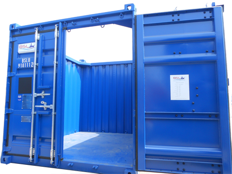 Open Top Container Png (480x360), Png Download