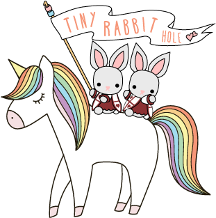 Blog By Tiny Rabbit Hole - Happy Birthday Card Unicorn (400x400), Png Download